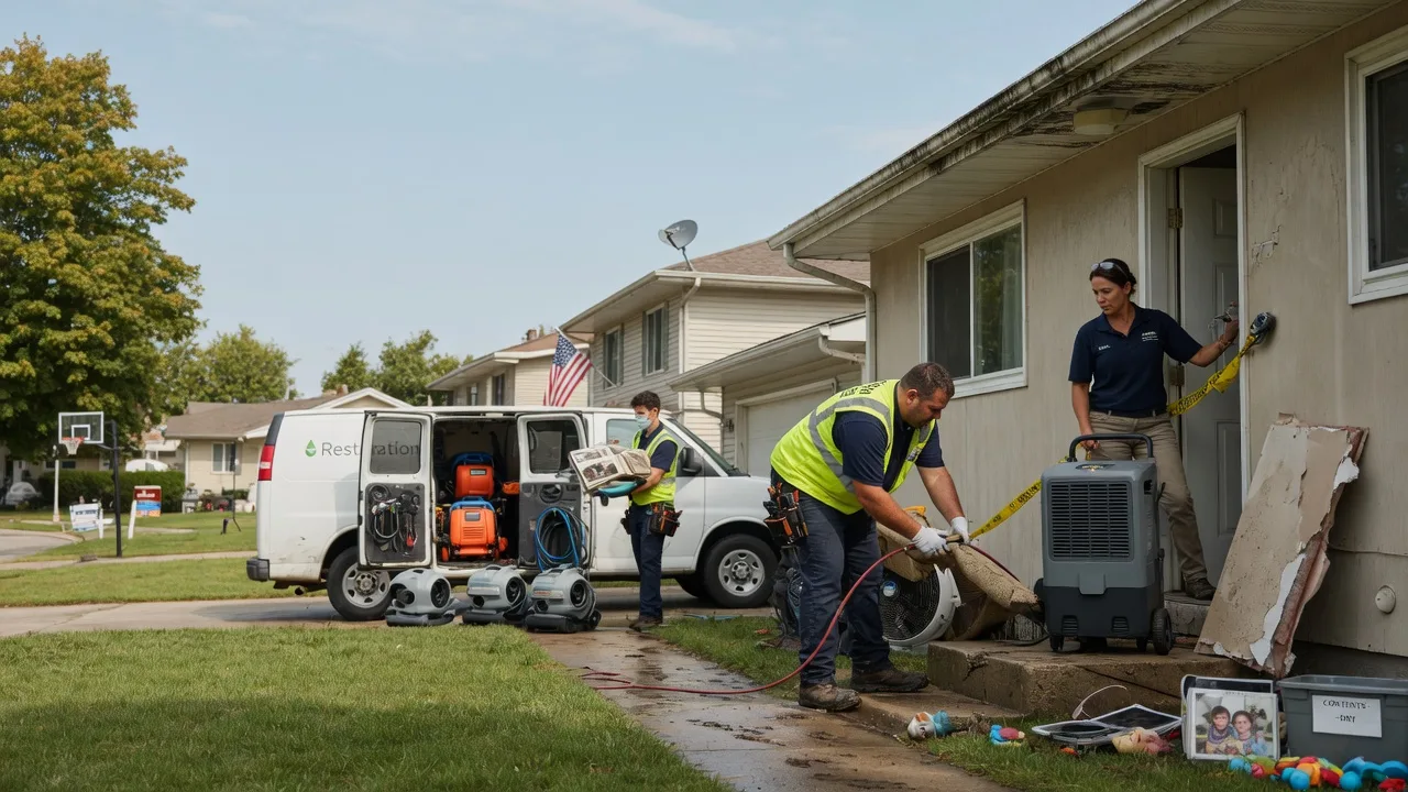 Water Damage Restoration in Edgewood, IA near me